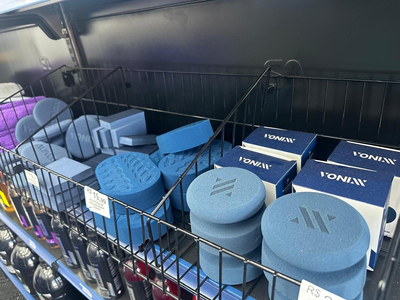 Aplicadores e produtos Vonixx