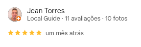Avaliação de Jean Torres