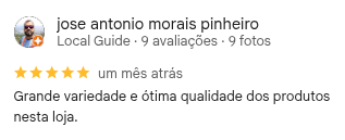 Avaliação de Jose Antonio Morais Pinheiro