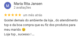 Avaliação de Maria Rita Jansen